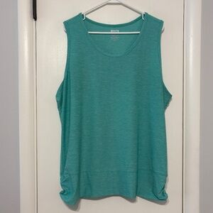 Duluth Trading Co Women's Armachillo Cooling Racerback Tank Top XXL/2XL Green